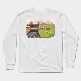 Hay Bales 4 Long Sleeve T-Shirt